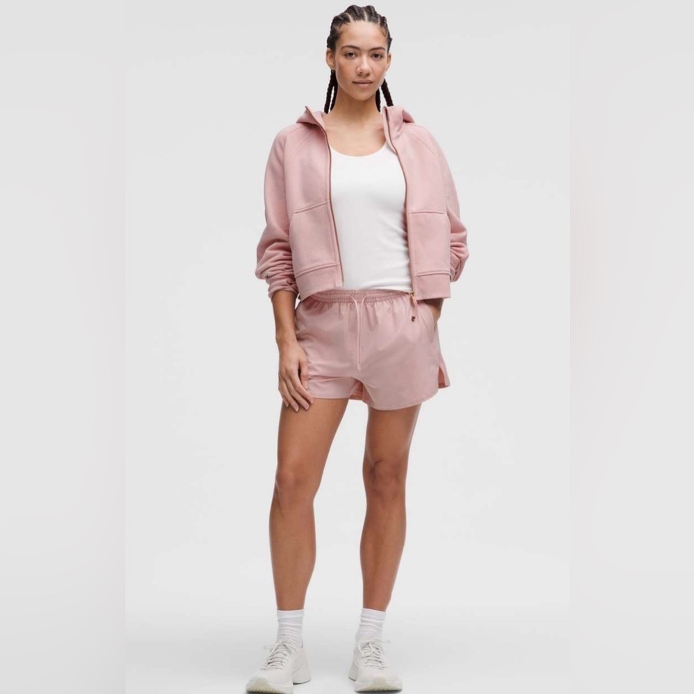 Lululemon Scuba Oversized Full-Zip Hoodie, xs/sm, NWT, Pink Haze/Rose Gold - Picture 3 of 7